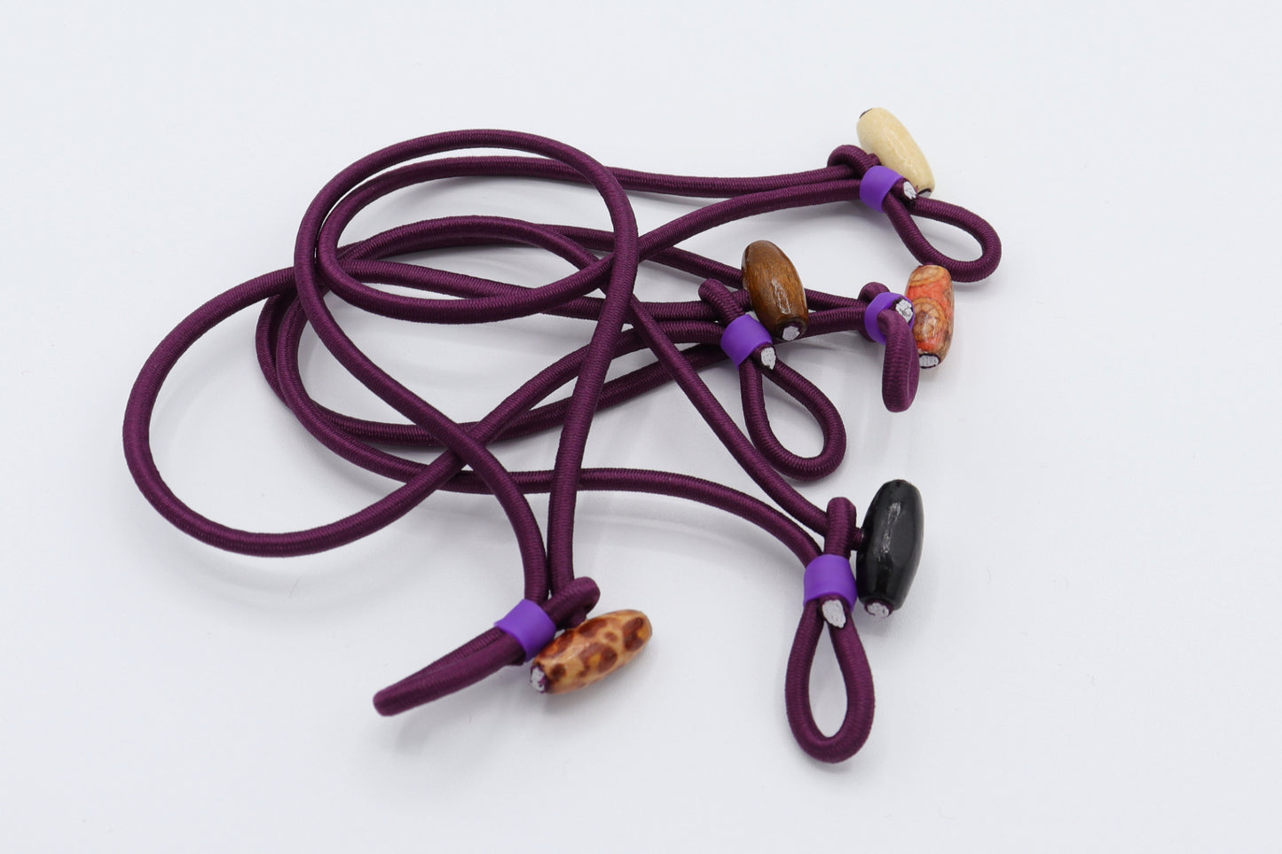 Purple Emio Hair Ties