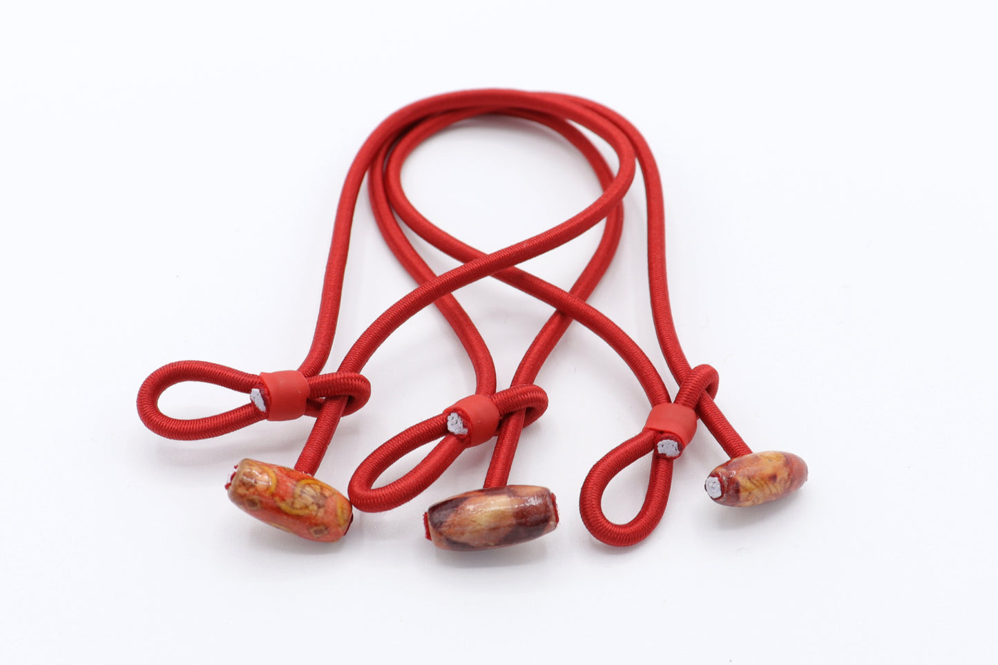 Red Emio Hair Ties